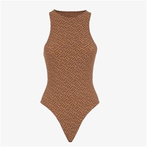 red fendi skims bodysuit|high neck bodysuit fendi skims.